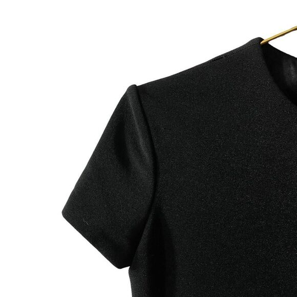 Chris Cole Vintage Black Embellished Evening Cocktail Dress Size 10 - Picture 3 of 10